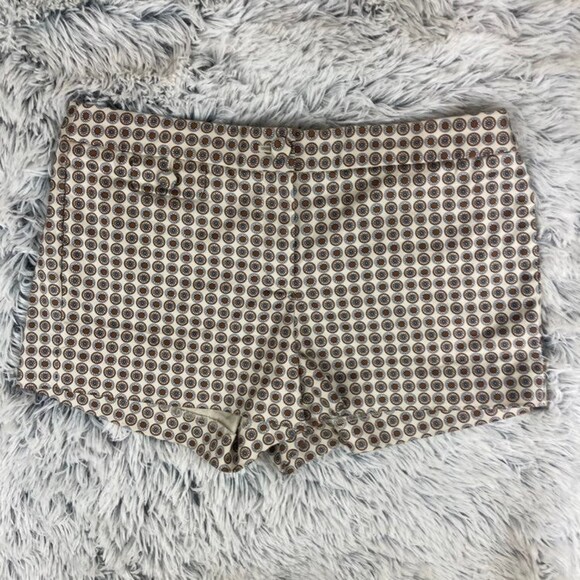 J Crew Women's Patterned Shorts Size 10 - Picture 1 of 7